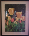 Tulips-With-Black-Backround